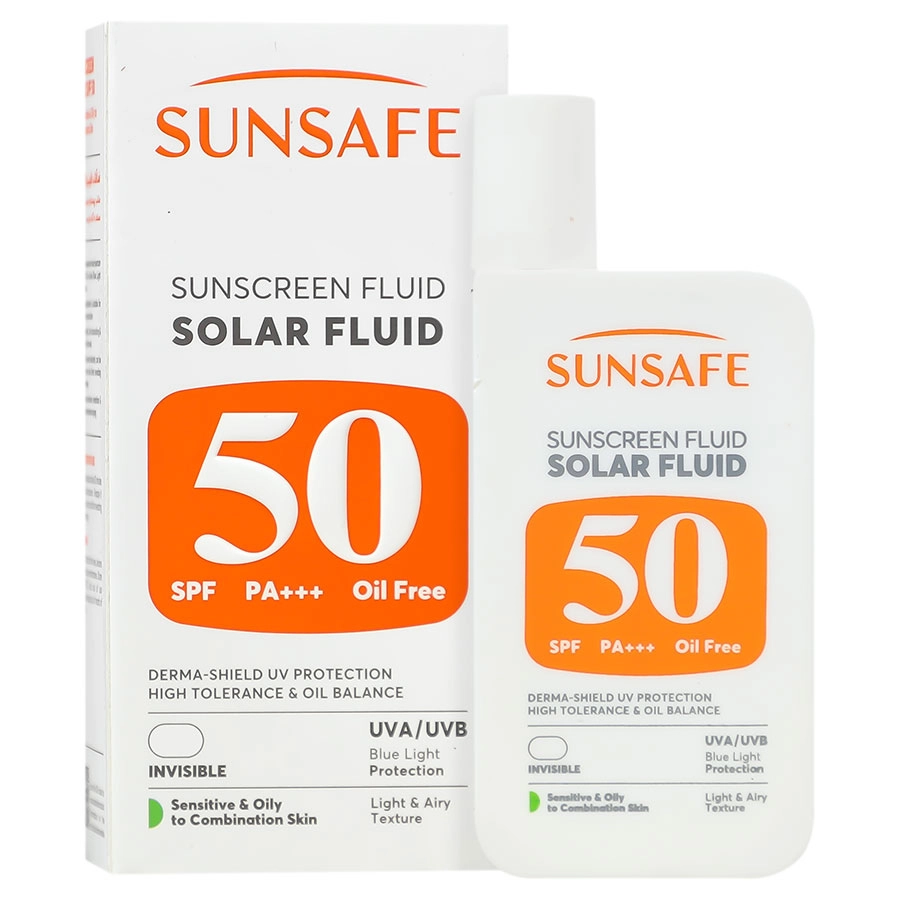 ضد آفتاب سولار فلوئید SPF50